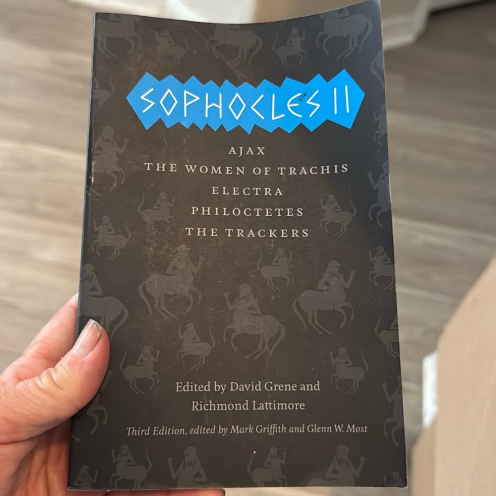 Sophocles ll Book By David Grene